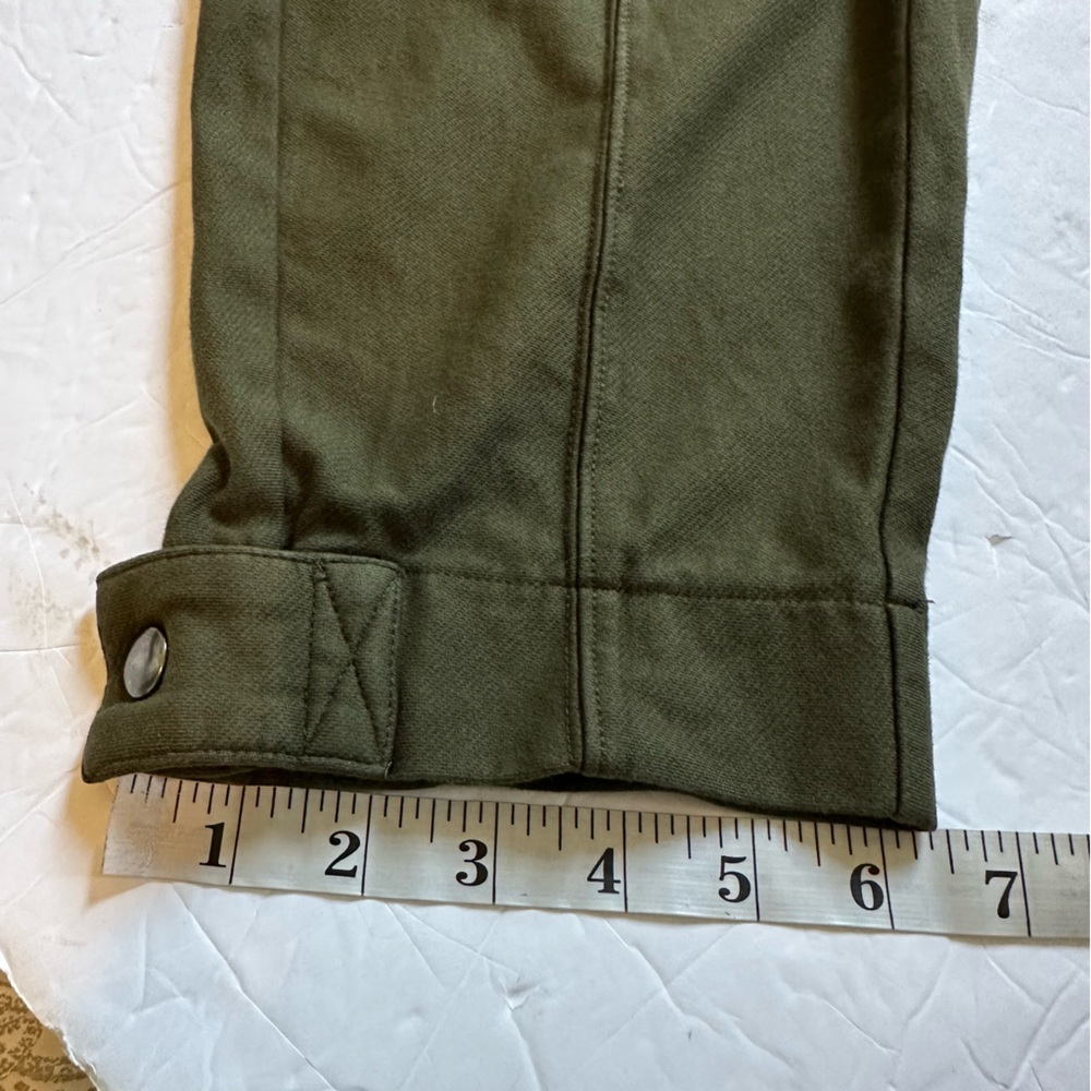 Athleta Women’s Aspen Olive Farallon Weekender Snap Ankle Pants- Size Small - Picture 9 of 16